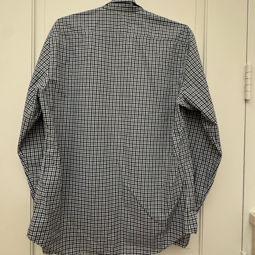 Burberry Black and White Casual Button Down Shirt - Picture 3 of 4